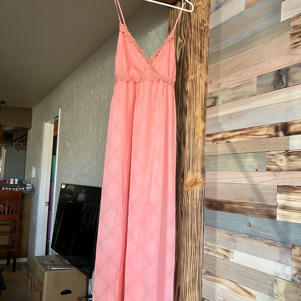 Coral Dress